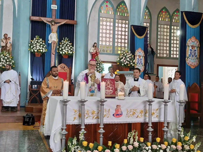 Cientos de familias de Bluefields honran a Nuestra Señora del Rosario