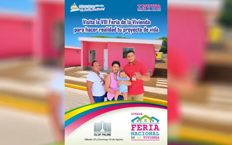 Anuncian la Octava Feria Nacional de la Vivienda para el 29 y 30 de agosto