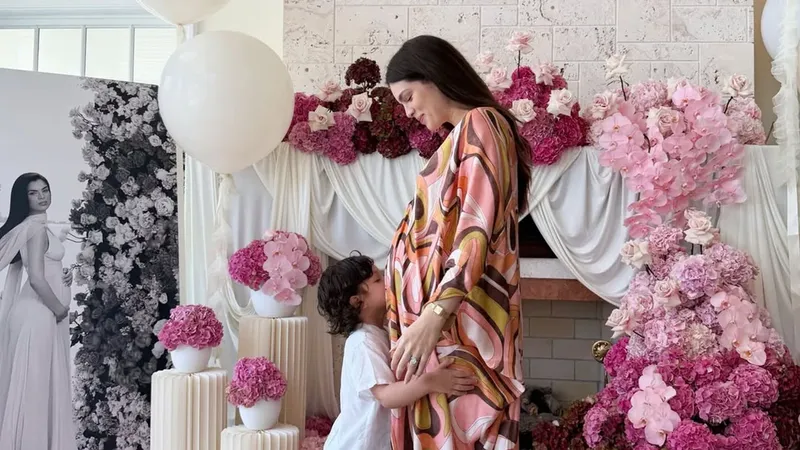 Con ilusión, Nadia Ferreira comparte el detrás de cámaras de la primera sesión de fotos de su bebé Myla