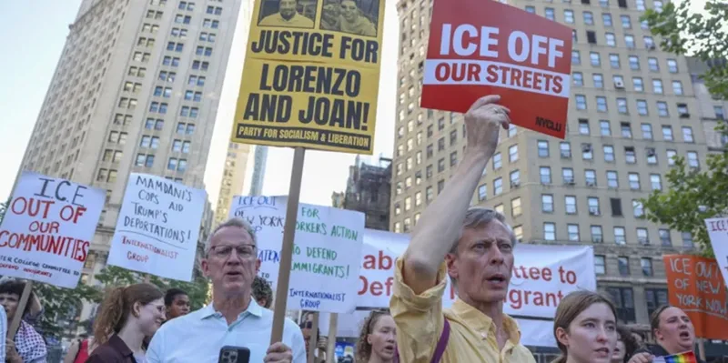 Miles de migrantes convocan protestas nacionales tras muertes en operativos del ICE