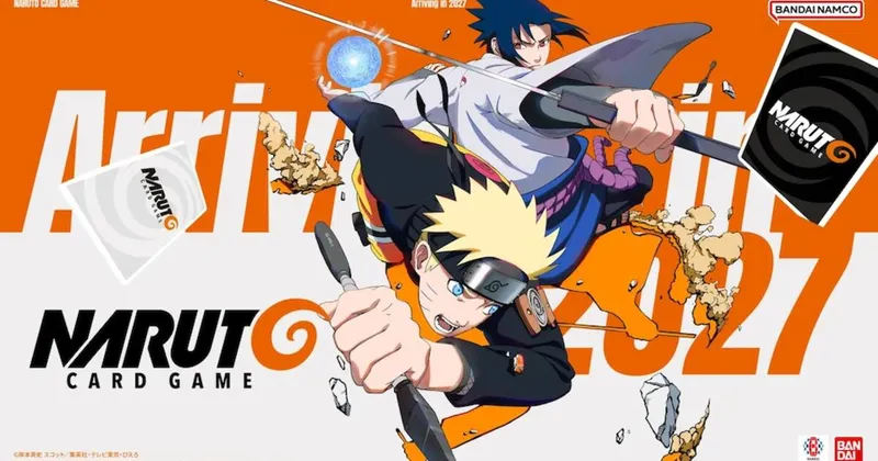Si te gusta Naruto y los juegos de cartas, esto te interesa