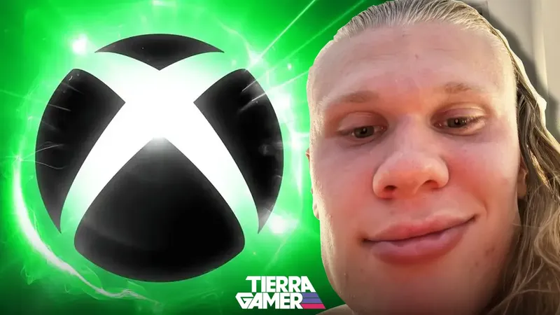 Xbox tiene en Erling Haaland a uno de sus fans hardcore y podría nombrarlo embajador de la marca si quisiera