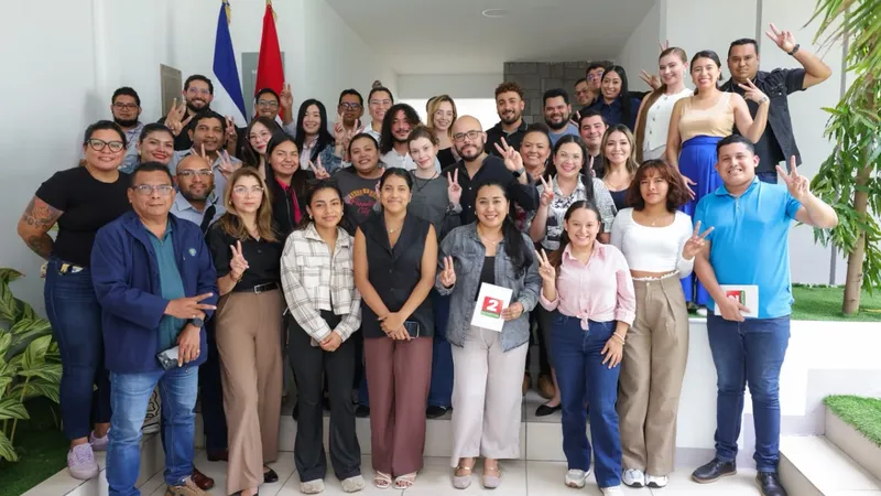 Comunicadores Sandinistas participan en intercambio con periodistas de Belarús