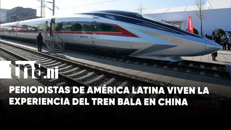 Viajar a más de 300 kilómetros por hora sorprende a visitantes en China