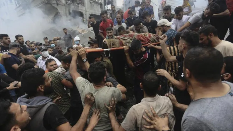 13 palestinos mueren en ataques israelíes en la Franja de Gaza