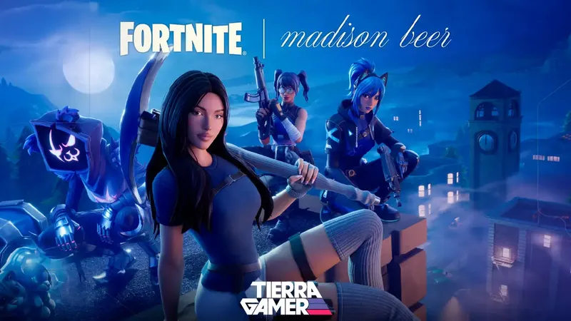 Madison Beer llega a Fortnite con skins, gestos, canciones y una copa especial