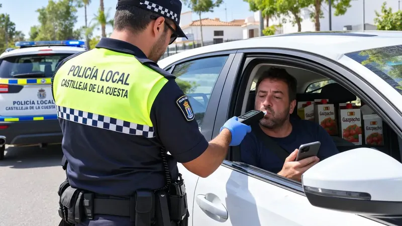 A juicio por conducir cuadruplicando el máximo de alcohol al volante y justificarlo de una forma inaudita: «Es por el vinagre»