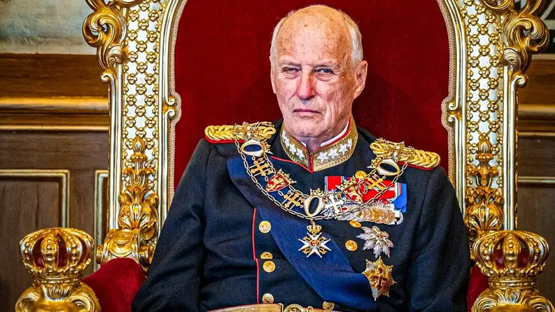 Fallece el rey de Noruega Harald V