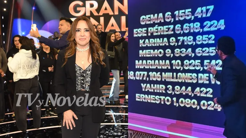 La Casa de los Famosos Mx revela conteo de VOTOS de la final, pero fans acusan de FRAUDE