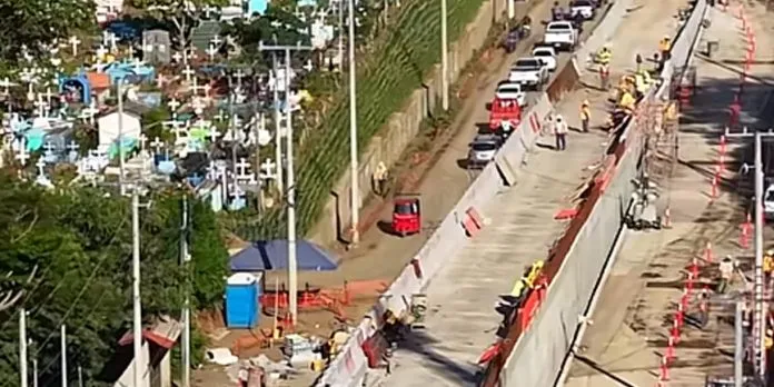 ¡Atención, conductores! Habilitan nuevo desvío en el kilómetro 9.5 de Carretera Sur