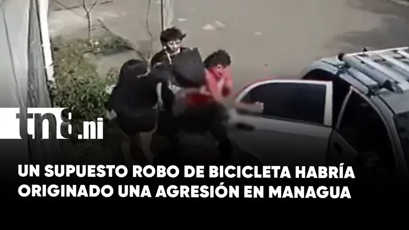 Un robo de bicicleta sería la causa de una agresión en Managua