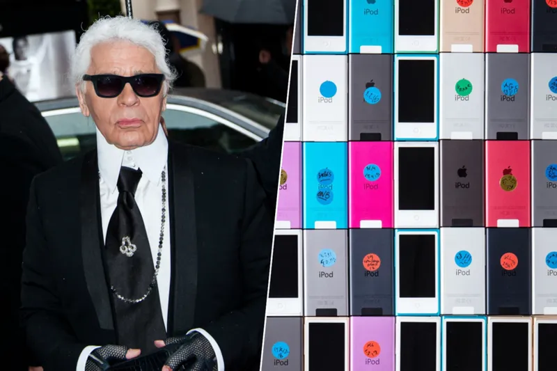 Por qué Karl Lagerfeld tenía 310 iPod en vez de uno solo (o dos)