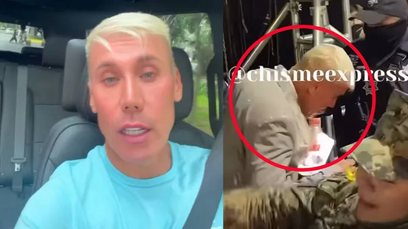 AGREDEN a Alfonso Waithsman durante concierto de Belinda en Valle de Bravo y detienen a la sospechosa