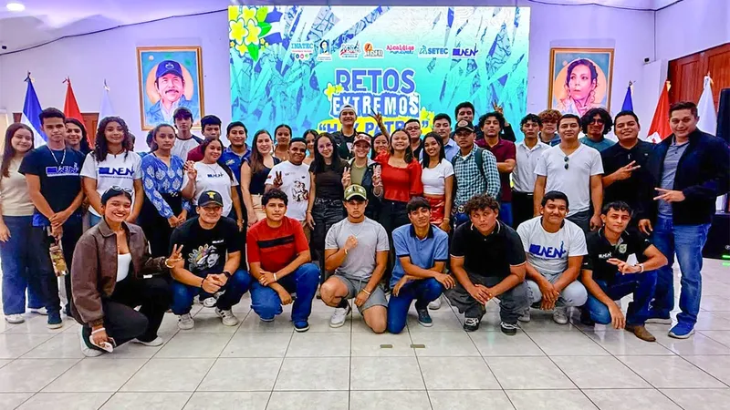 Retos Extremos «Hay Patria»: IND impulsa el deporte juvenil y la recreación sana en Nicaragua