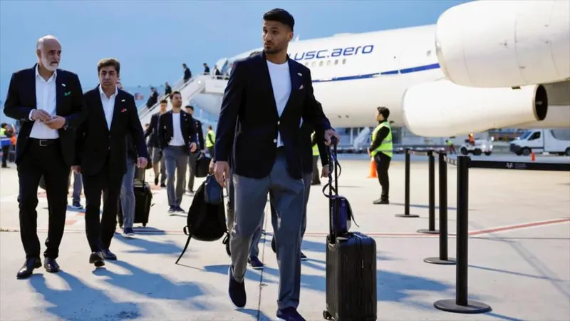 Selección de Irán vuelve a enfrentar problemas de viaje en EEUU