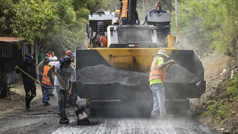 Alcaldía de Managua ejecuta importantes proyectos de infraestructura en el Distrito VII