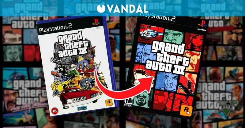 El origen de las míticas carátulas de GTA 3 a GTA 6 se debió a un cambio de última hora en Estados Unidos
