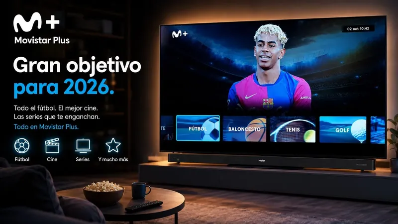 Movistar Plus aumenta sus abonados y confirma su objetivo principal para 2026