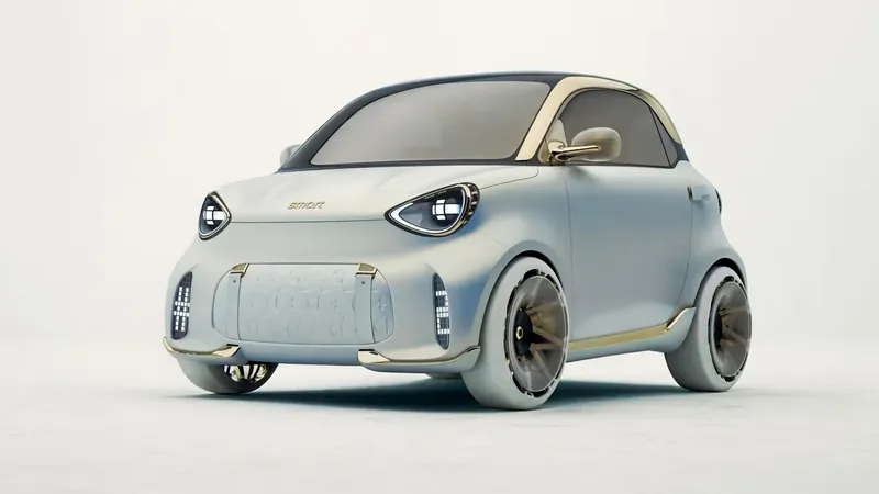 Smart explica por qué 'el nuevo smart forTwo' eléctrico tiene una banqueta corrida en lugar de dos asientos: “Si no puedes salir por un lado te deslizas al otro”