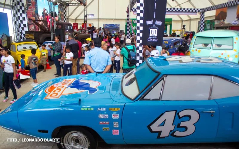 Niñez capitalina vive la magia de Cars en Feria Ganadera Agostina Internacional
