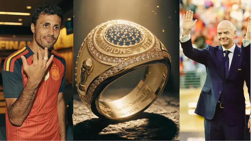 La nueva joya del futbol: FIFA entrega anillos por primera vez en un Mundial