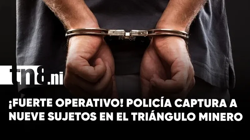 Policía asesta fuerte golpe al crimen y narcotráfico en el Caribe Norte