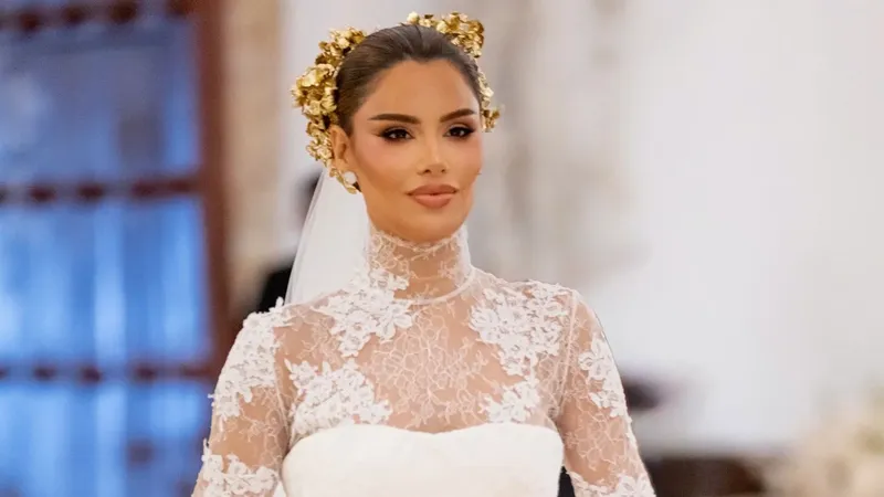 Ariadna Gutiérrez comparte las primeras fotos oficiales de su boda