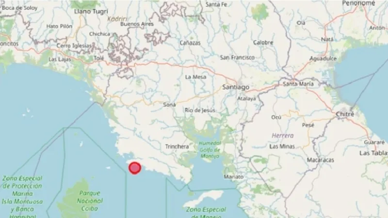 Nuevo sismo de magnitud 6,3 sacude a Panamá