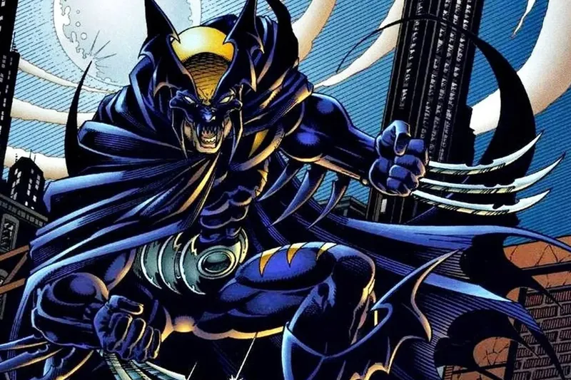 Marvel y DC se juntaron en 1996 para hacer una de las series crossover más raras que verás: fusionaron a Batman y Lobezno, entre otros