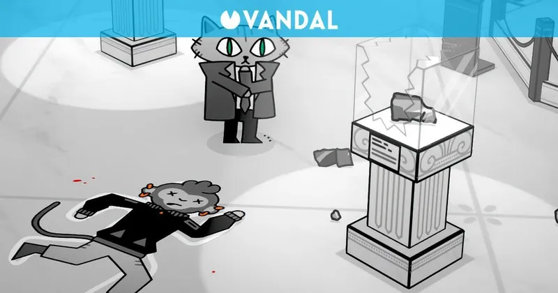 Resuelve un misterio en el museo con el nuevo juego de Steam que combina 'noir', asesinato y un gato detective
