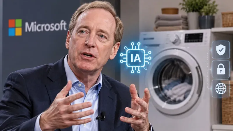 Brad Smith, presidente de Microsoft: “tu lavadora está sujeta a más normas de seguridad que la IA”