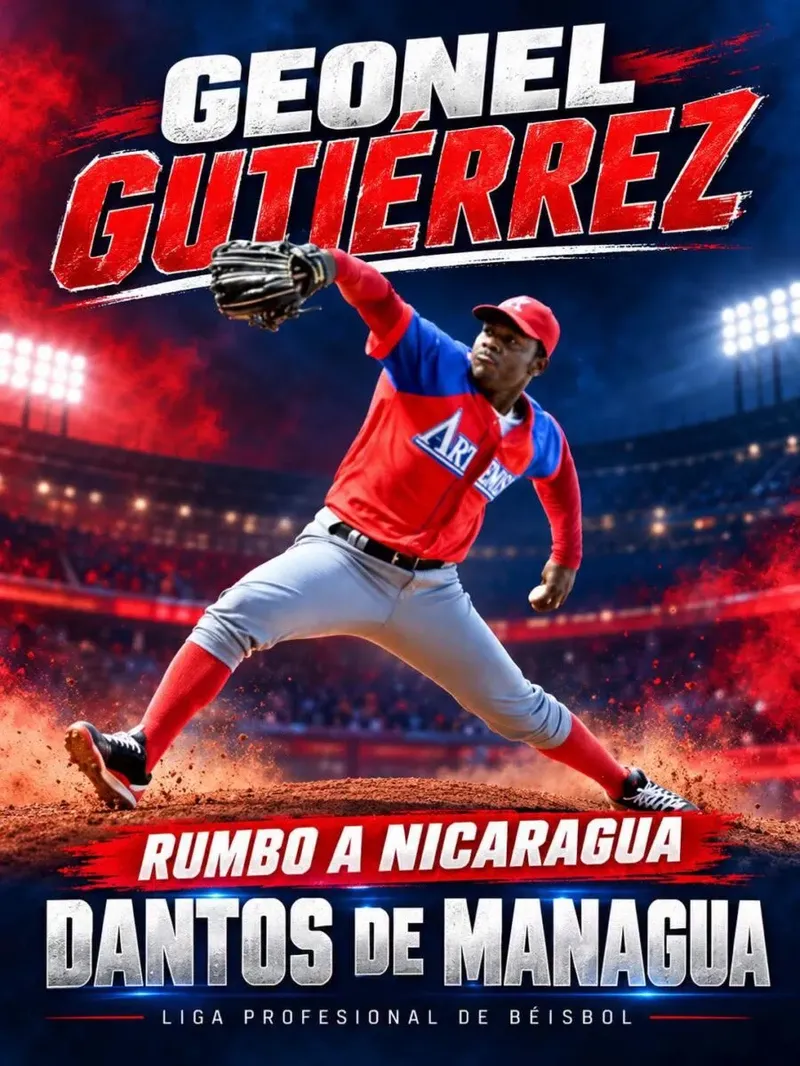 El cubano Geonel Gutiérrez rumbo a la tierra de volcanes