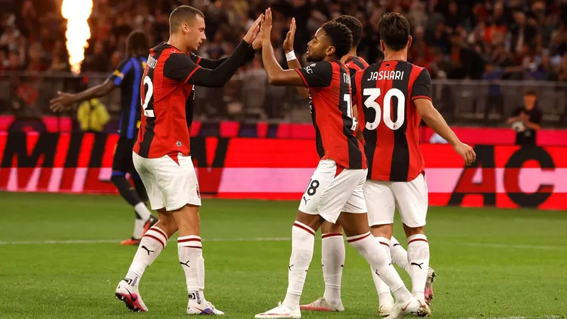 Milan e Inter dejaron todo, pero nadie ganó en Perth