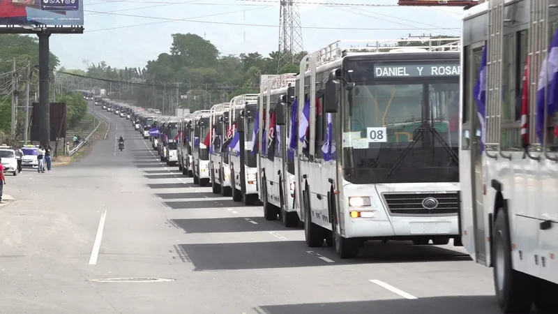 Nuevos buses se incorporan al servicio de transporte interurbano e intermunicipal