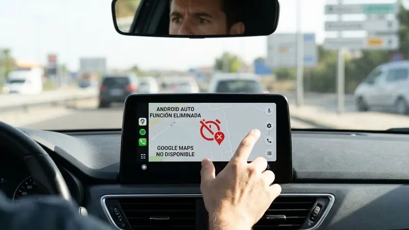 Android Auto da la sorpresa y elimina la función de Google Maps que más usas a diario