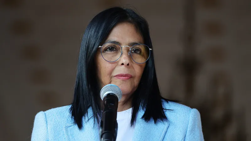 Delcy Rodríguez ofrece detalles sobre el "histórico acuerdo" petrolero con EE.UU.