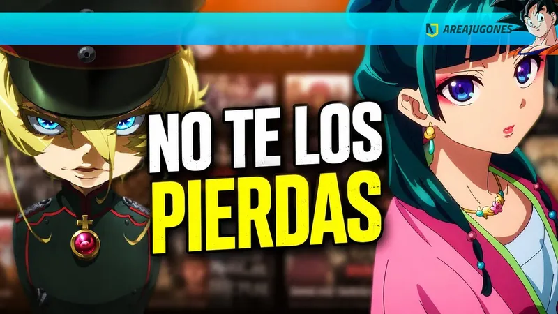 Crunchyroll acaba de anunciar 13 nuevos animes, pero hay 4 que apuntan a ser imprescindibles