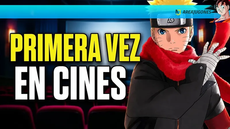 Naruto llega por primera vez a los cines de España con su película más importante, pero sólo durante cuatro días