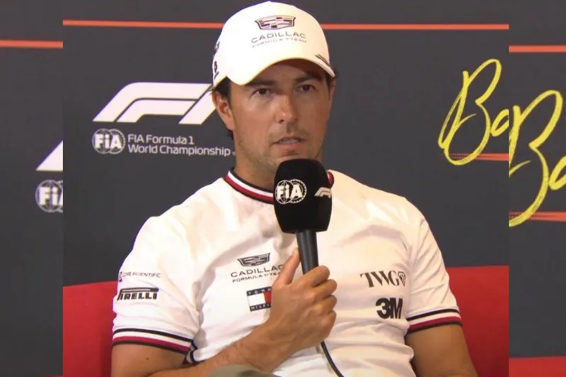 Checo Pérez prevé cierre complicado con Cadillac para el 2027