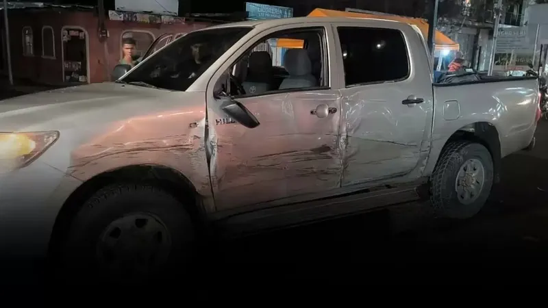 Motorizado resulta lesionado en violento accidente de tránsito en Estelí