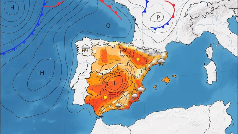 AEMET lanza un aviso por lo que viene este fin de semana: temperaturas de hasta 42 grados y riesgo de tormentas