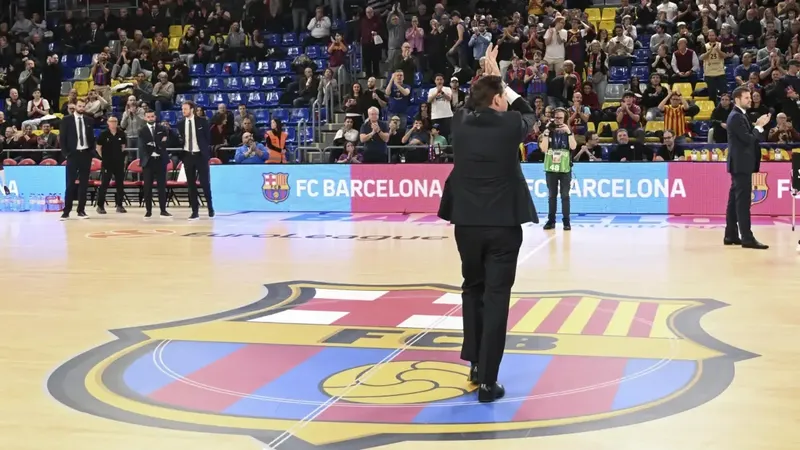 El Barça ya sabe cuando volverá Xavi Pascual al Palau