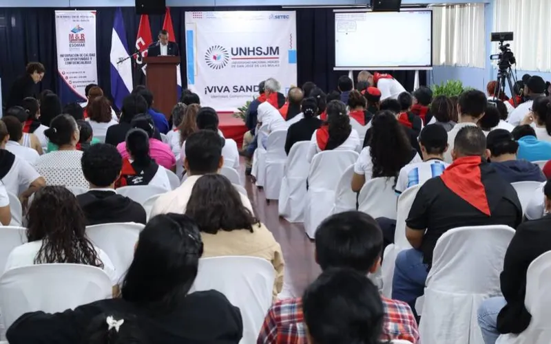 Universitarios conocen sobre procesos electorales y consolidación de la democracia en Nicaragua