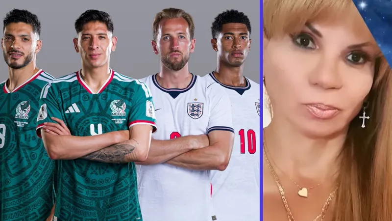 Mhoni Vidente predice quién gana, México o Inglaterra; y le pide a la selección que ensaye los penales