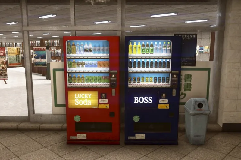 Las máquinas de refrescos como herramienta de diseño de videojuegos y disfraces de tiendas de RPG