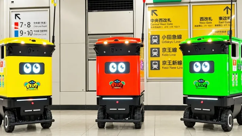 Tokio prueba robots que recogen basura entre 2,7 millones de pasajeros en la estación más transitada del mundo
