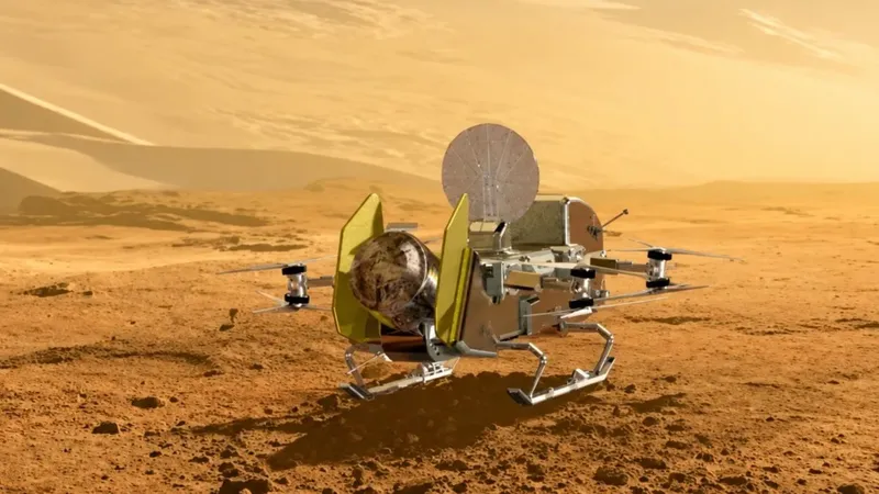 Dragonfly toma forma: NASA prepara el dron que explorará la mayor luna de Saturno