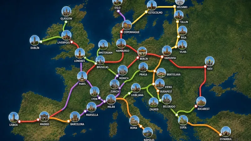 El «Metro Europeo» quiere unir 39 ciudades con trenes más rápidos que el AVE: su gran rival toma ventaja