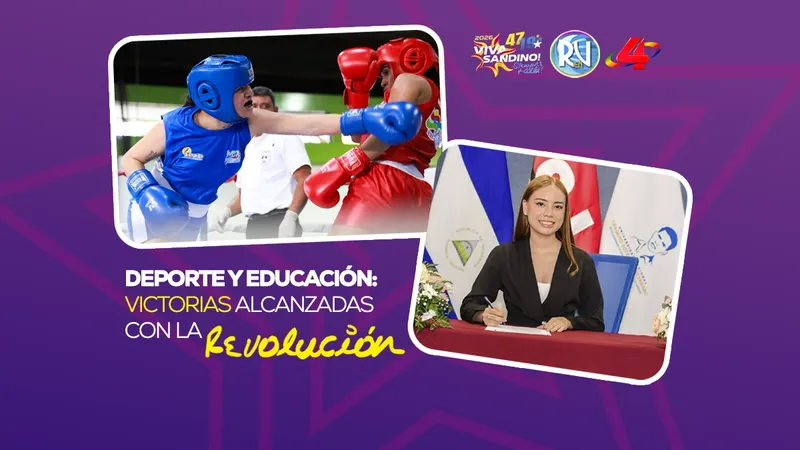 Educación gratuita y deporte impulsan el protagonismo de la juventud nicaragüense gracias a la Revolución Popular Sandinista