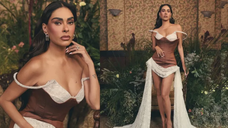 El vestido de Galilea Montijo en la segunda nominación de LCDF resalta su silueta con un corsé escultural